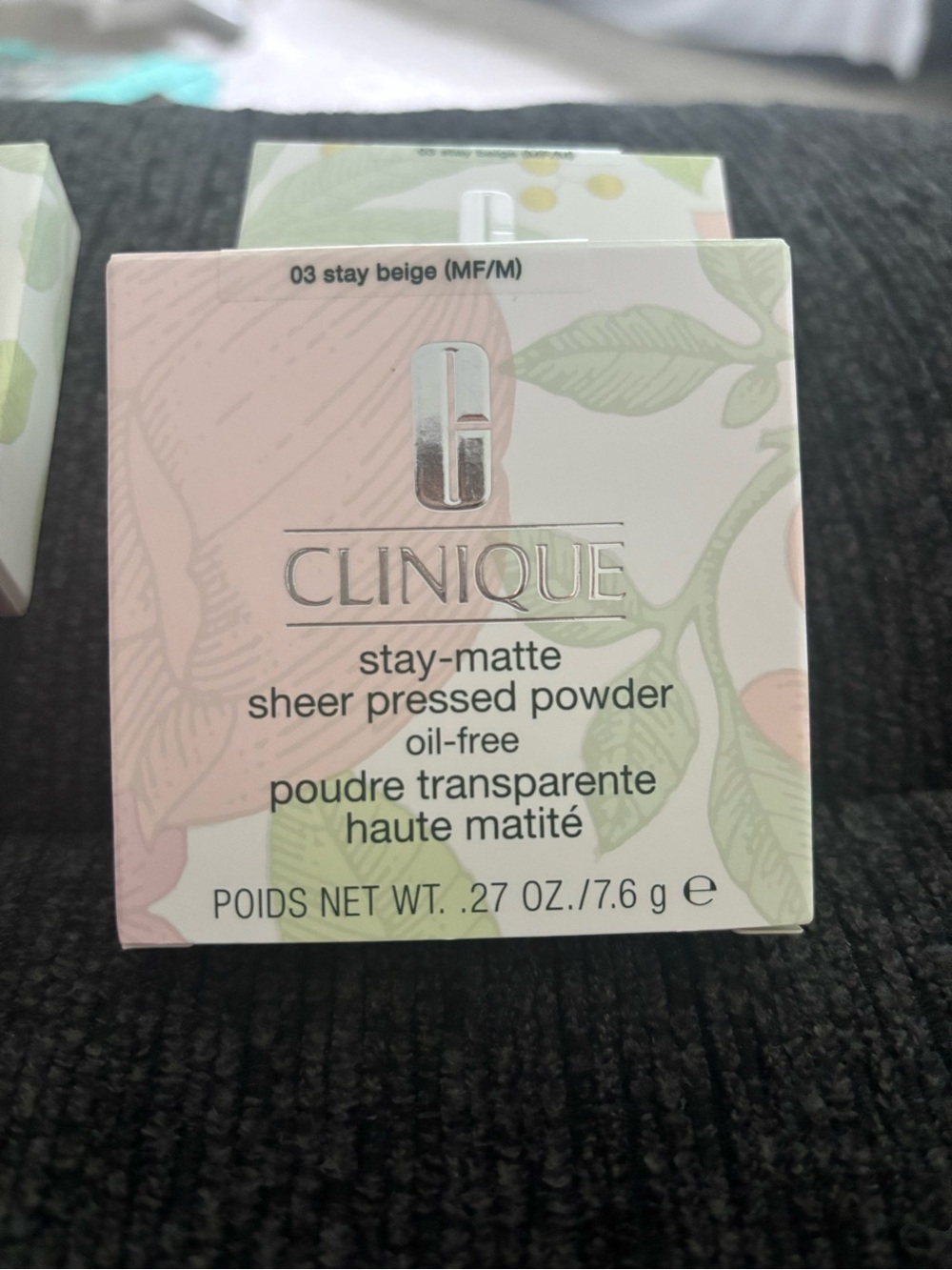 Clinique Stay-Matte Sheer Pressed Powder — Stay Beige (03)